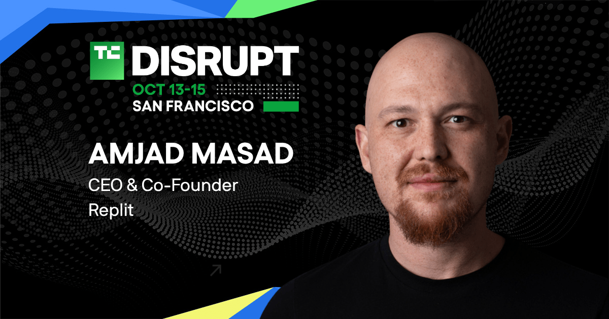 Amjad Masad abordera l'avenir de la programmation lors de TechCrunch Disrupt 2026 à San Francisco