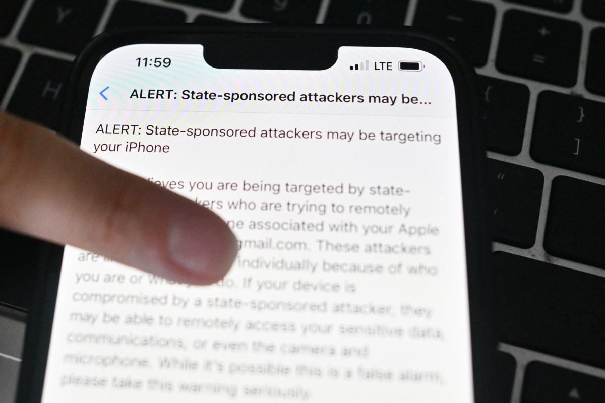 Apple alerte un nombre sans précédent d'utilisateurs sur des attaques potentielles de logiciels espions