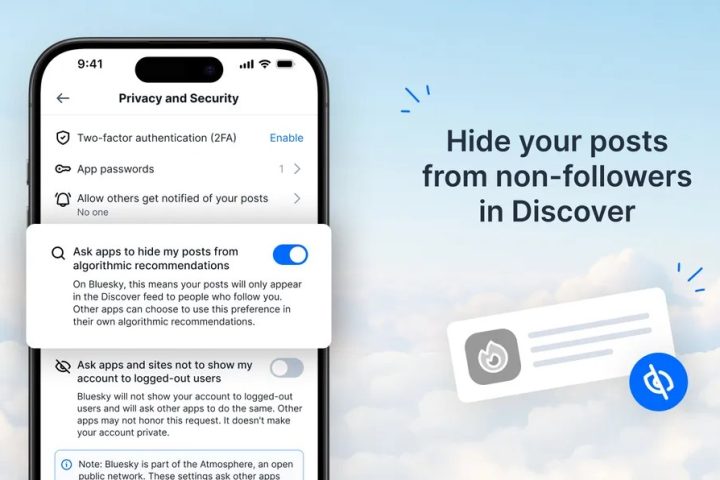 Bluesky lance une fonctionnalité d'option de désengagement algorithmique pour les utilisateurs souhaitant moins de visibilité sur leurs publications