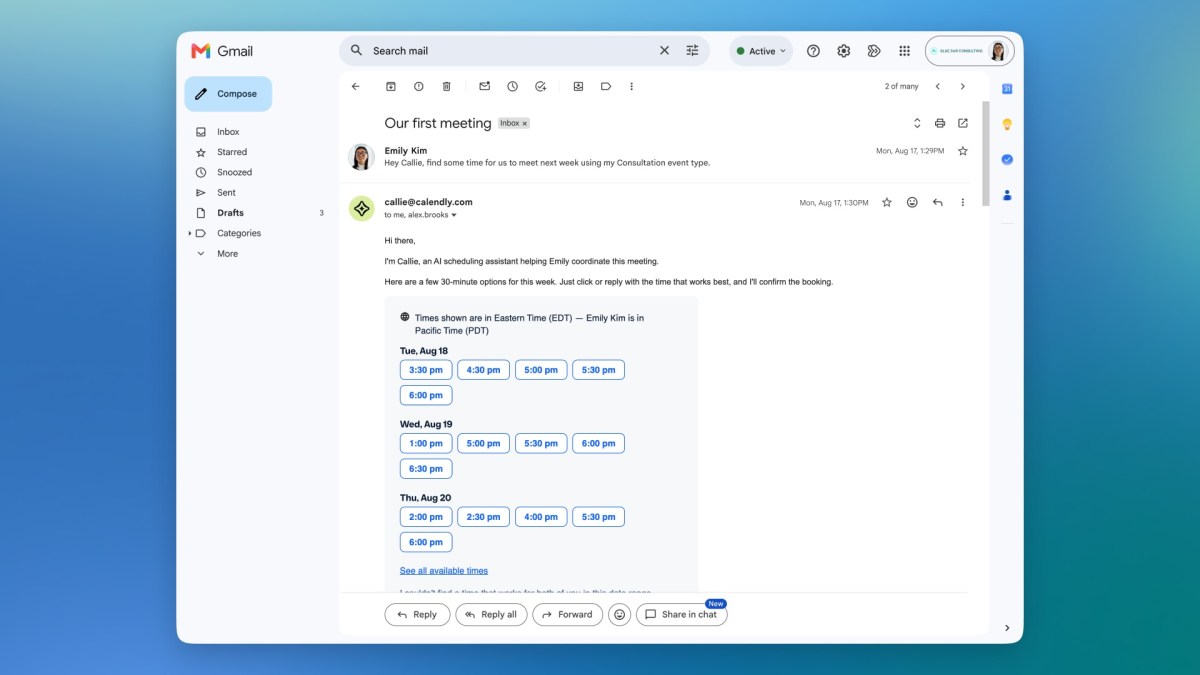 Calendly lance un service de prise de notes par IA pour améliorer la productivité des réunions