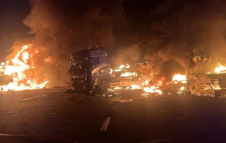 Des attaques russes détruisent des centres de tri de Nova Poshta dans la région de Kyiv et à Sumy