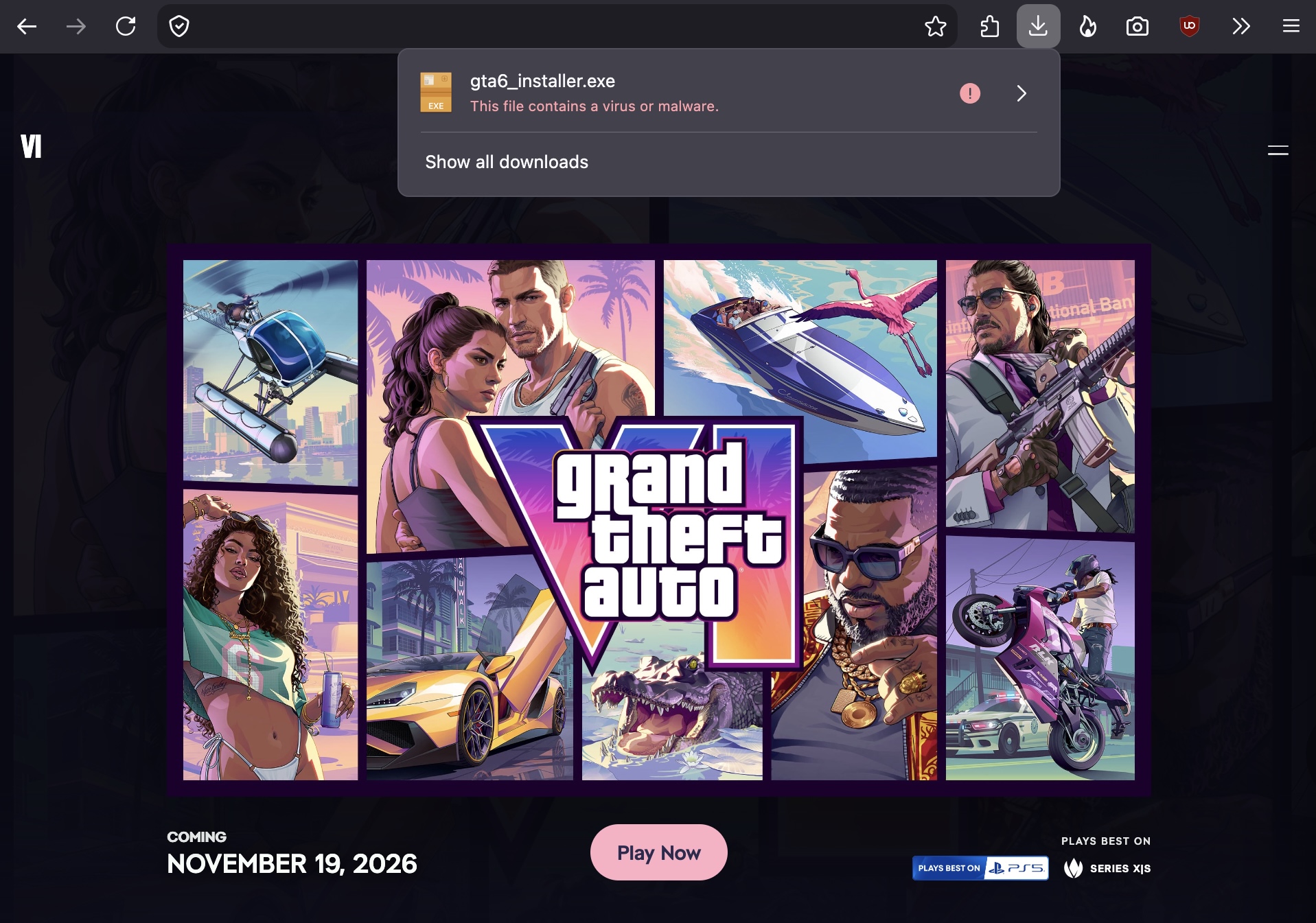 Des cybercriminels exploitent l'engouement autour de Grand Theft Auto VI avec des attaques de malware sous forme de fausses démos.