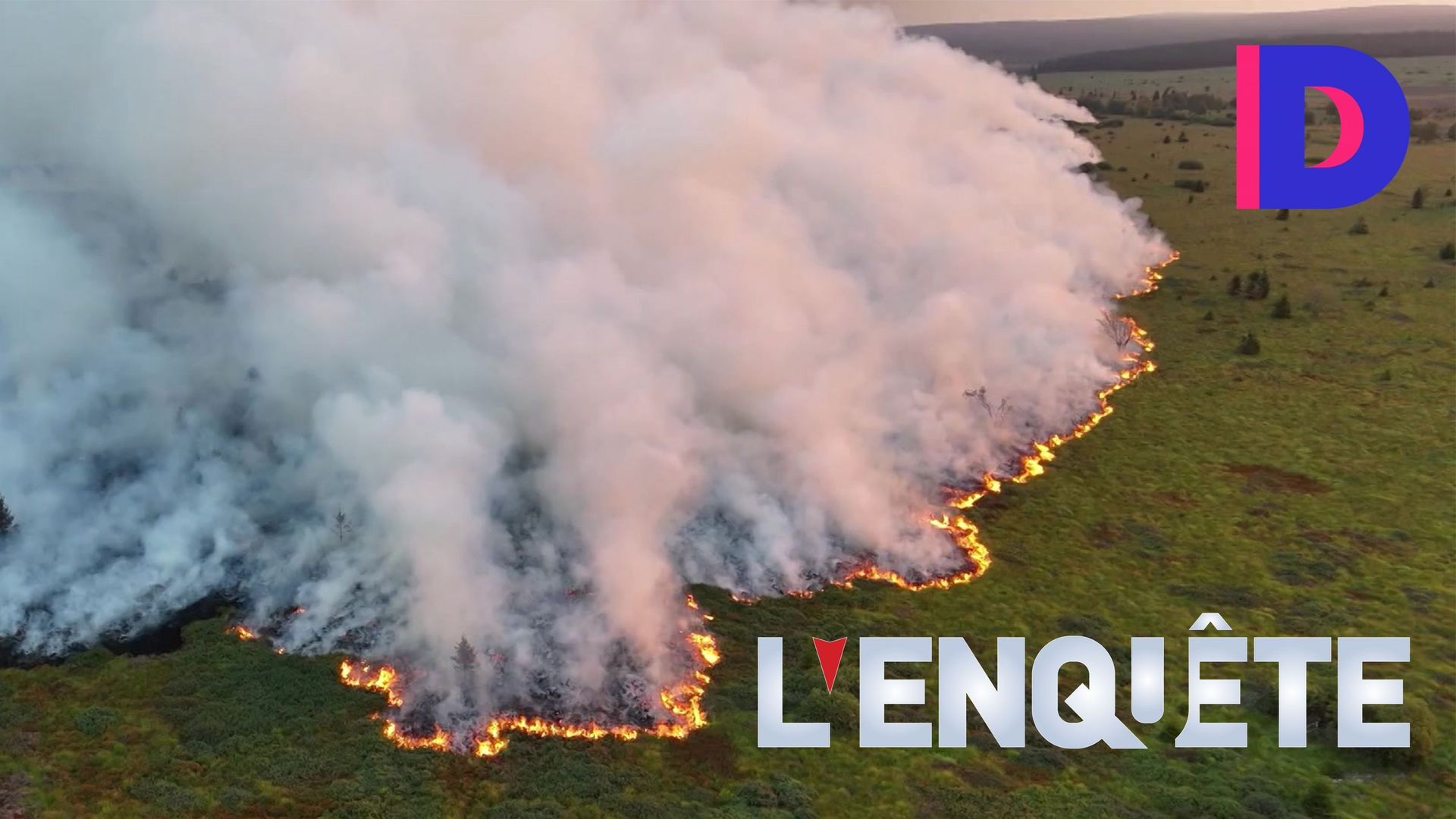 Des images satellites révèlent le début d'un incendie de forêt touchant plus de 3.366 hectares dans les Hautes Fagnes
