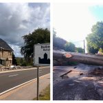 Des vents violents à Liège détruisent une maison à Bullange, des dégâts signalés à Ligneuville