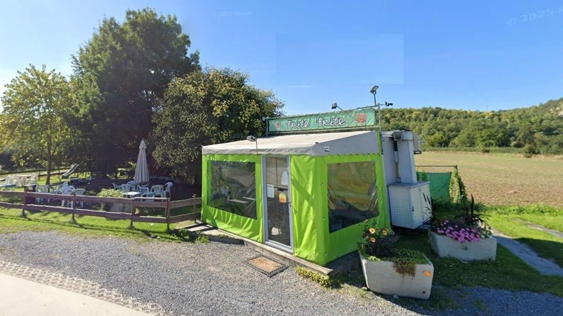 Frituur ferme temporairement en raison des travaux sur le pont de Lixhe