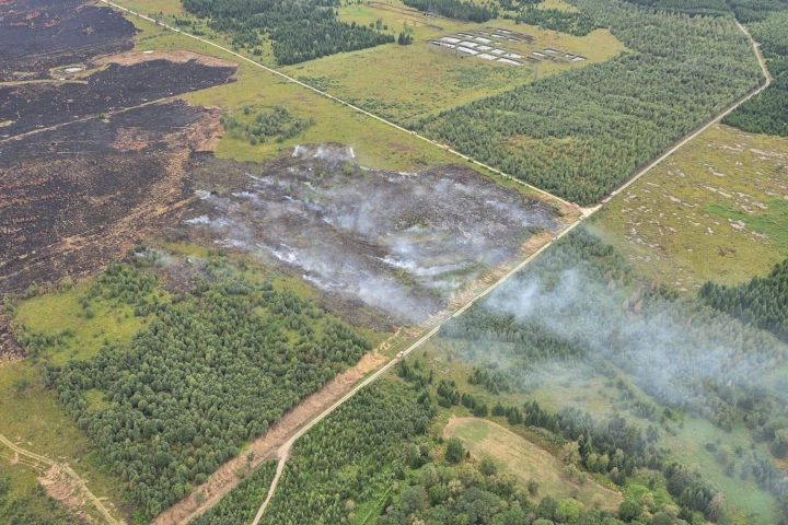 Incendie dans la région des Fagnes : des vents forts aggravent les foyers actifs