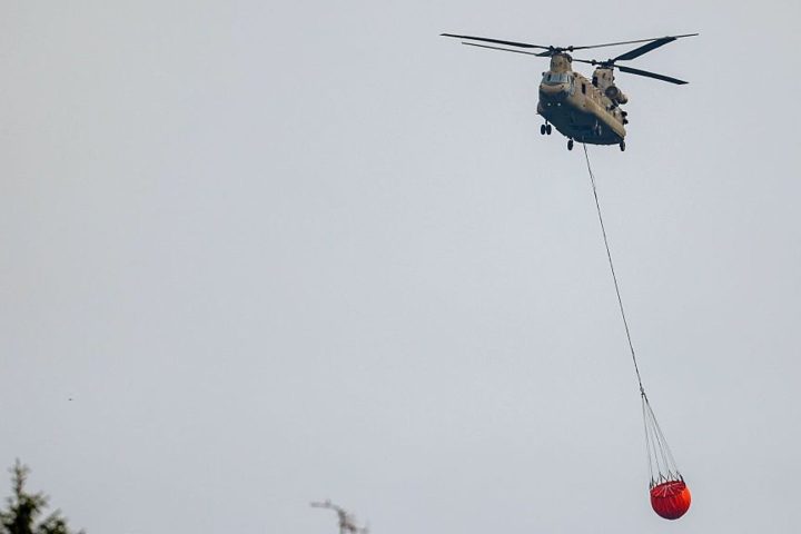 Incendie dans les Hautes Fagnes : le capitaine Giust juge l'appui aérien insuffisant pour éteindre le feu