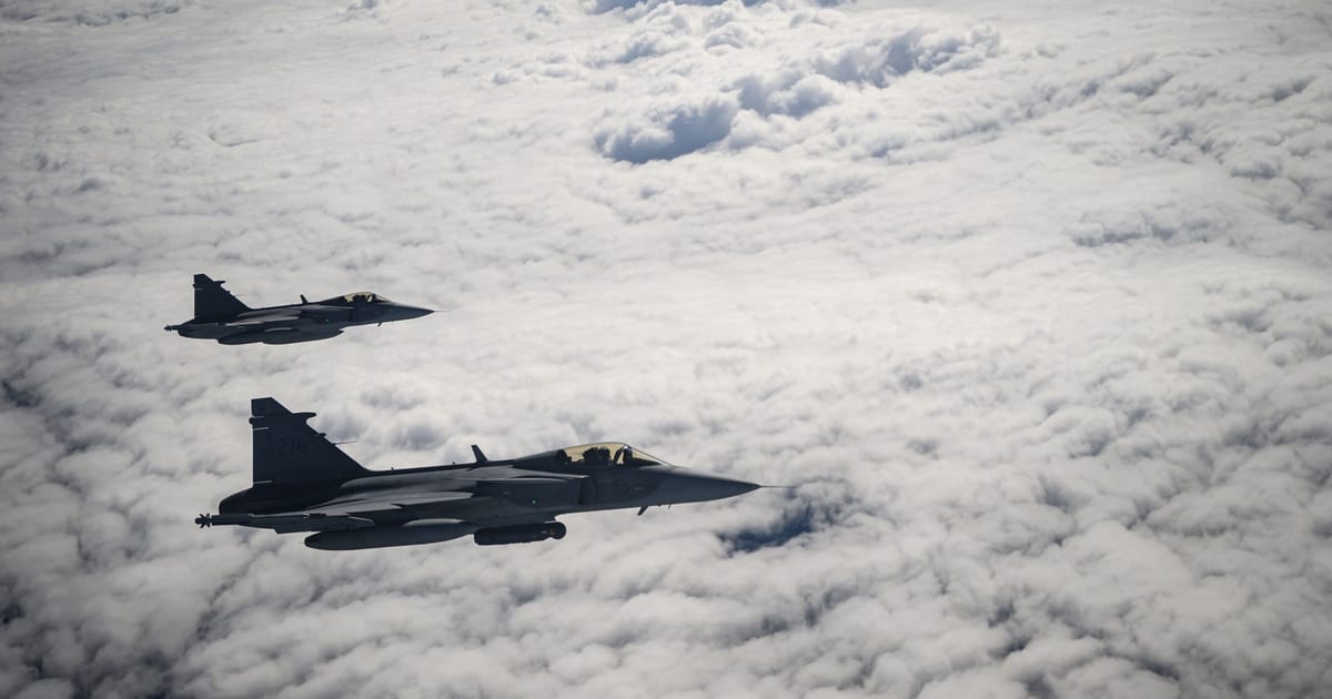 La France se dit prête à collaborer avec la Suède sur le développement d'un chasseur de nouvelle génération.