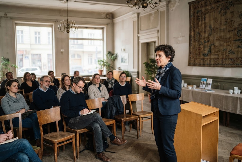 L'agence russe sanctionnée par l'UE poursuit ses activités au centre culturel de Berlin
