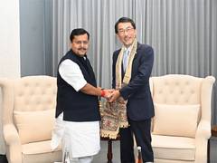 Le président du BJP Nitin Nabin rencontre l'ambassadeur japonais pour renforcer les liens bilatéraux.