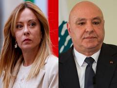 Le président libanais Aoun et la Première ministre italienne Meloni appellent à un cadre de cessez-le-feu face aux attaques israéliennes