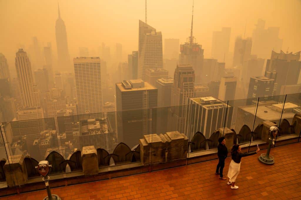 Le risque d'incendies de forêt augmente dans l'est des États-Unis en raison des changements d'activités humaines
