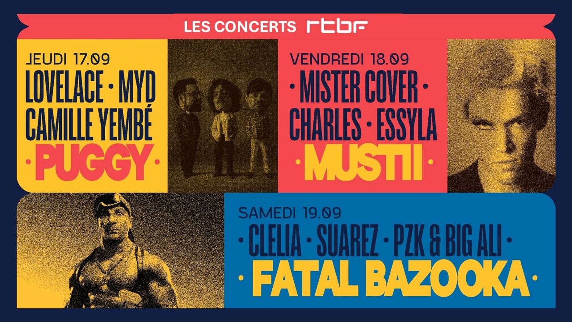Les artistes programmés aux Fêtes de Wallonie à Namur pour 2026 annoncés