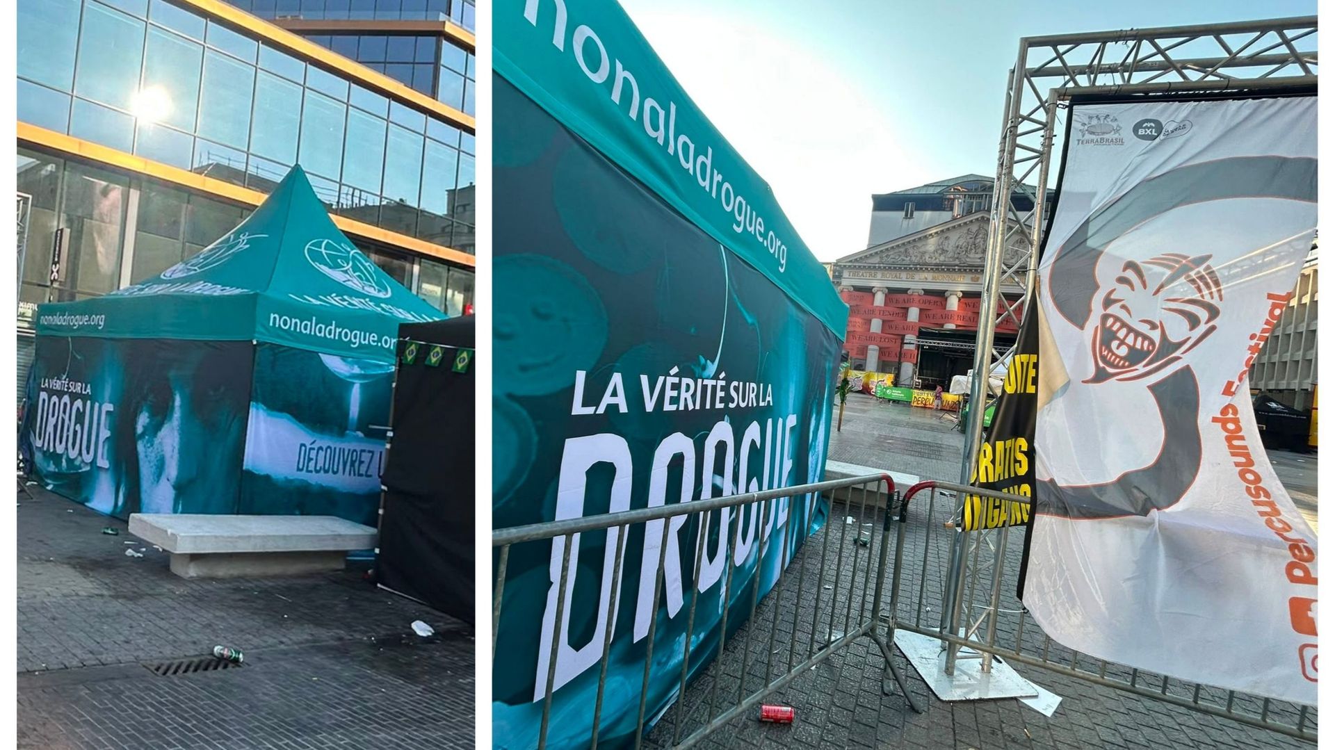 Les organisateurs admettent une erreur après la présence d'un stand de la Scientologie au festival de musique de Bruxelles