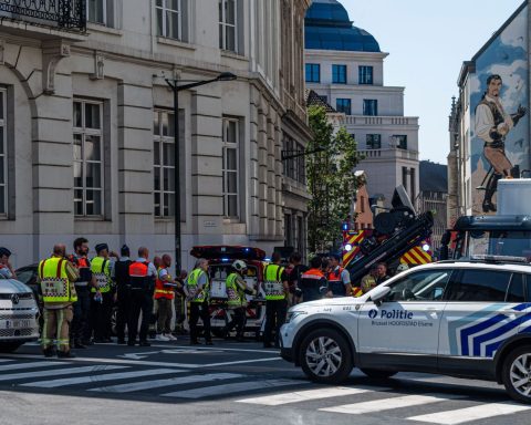 Les scellés levés après l'examen du site de Treurenberg à Bruxelles suite à un incendie et une explosion