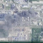 L'Ukraine frappe la raffinerie de pétrole d'Afipsky, des images satellites montrent des dégâts significatifs