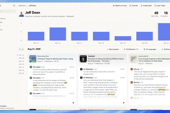 Particle lance Radar, un moteur de recherche pour améliorer la découvrabilité des podcasts et l'application de l'IA