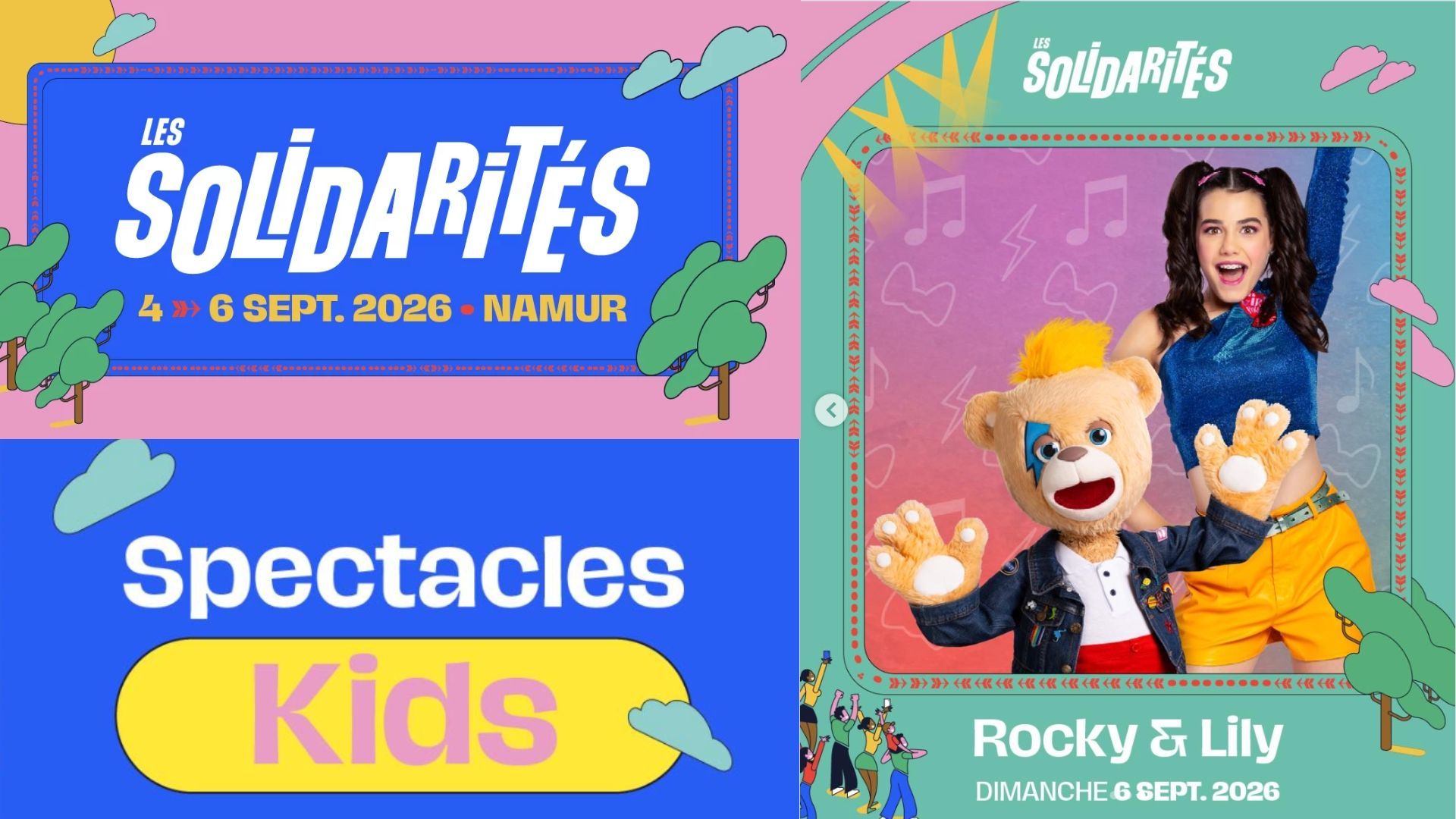 Rocky et Lily animeront la dernière Amigo Party avant la tournée d'hiver en Belgique