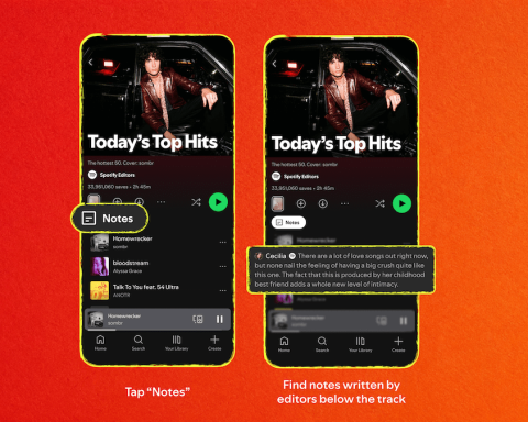 Spotify lance "Playlist Notes" pour permettre aux utilisateurs de partager leurs réflexions sur leurs listes de lecture