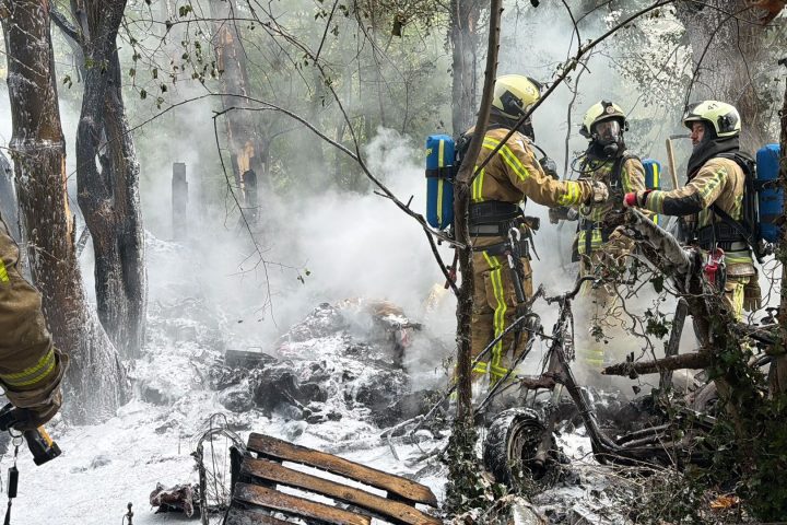 Un incendie endommage des jardins communautaires à Ixelles, Bruxelles, suite à une explosion signalée
