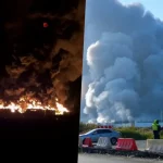 Un incendie ravage le centre logistique de Wildberries à Kotovsk, en Russie, après une attaque par drone
