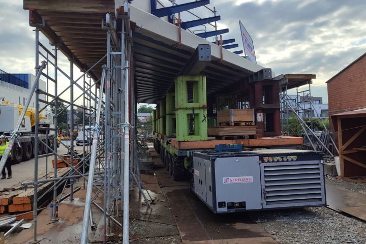 Un nouveau pont ferroviaire installé sur la ligne Charleroi-Ottignies à Fleurus