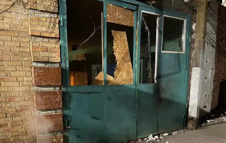 Un strike russe endommage une installation des services d'urgence dans la région de Zaporizhzhia