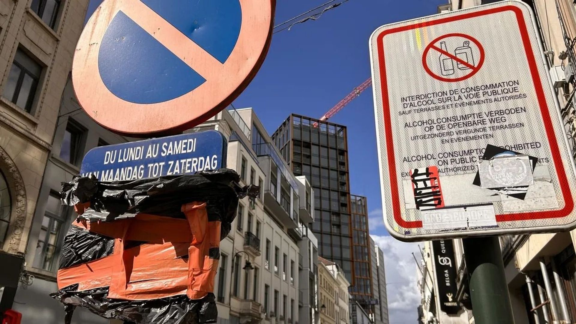 Bruxelles prolonge l'interdiction de consommation d'alcool dans le centre jusqu'à nouvel ordre