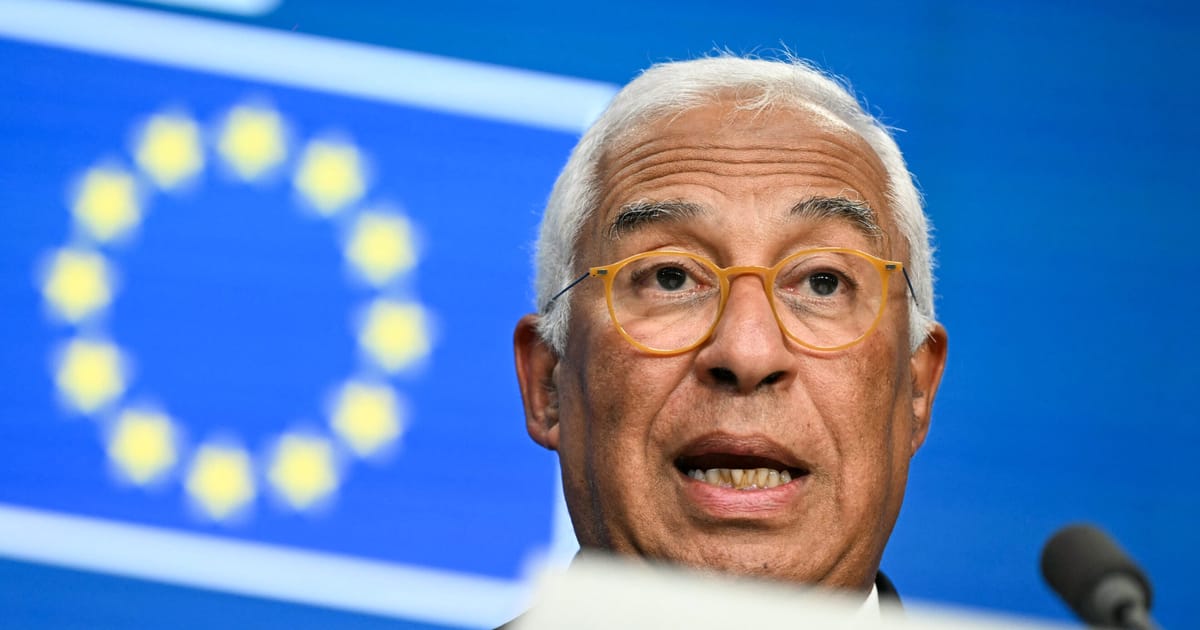 Costa souligne la nécessité de nouveaux impôts européens pour les négociations budgétaires à venir