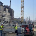 Début de la réhabilitation de l'espace public près de la gare du Nord à Bruxelles malgré des retards dans le projet de métro