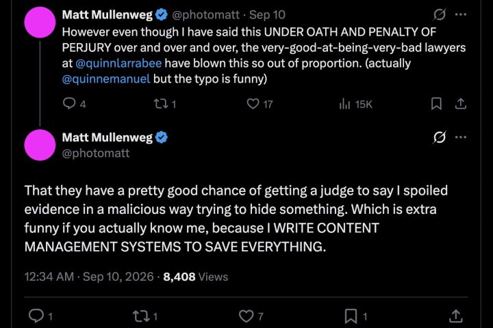Des dirigeants d'Automattic obtiennent des indemnités de départ suite à des turbulences au sein de la direction après la suspension brève de Mullenweg