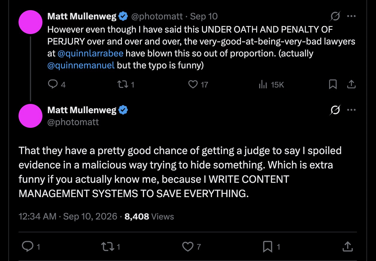 Des dirigeants d'Automattic obtiennent des indemnités de départ suite à des turbulences au sein de la direction après la suspension brève de Mullenweg