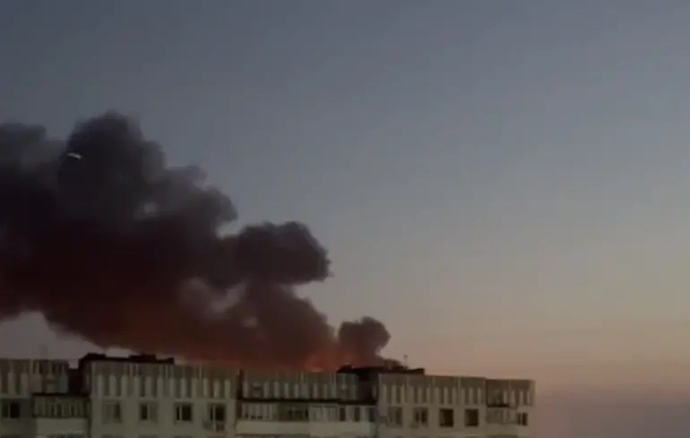 Des frappes de drones signalées sur la base aérienne militaire de Taganrog