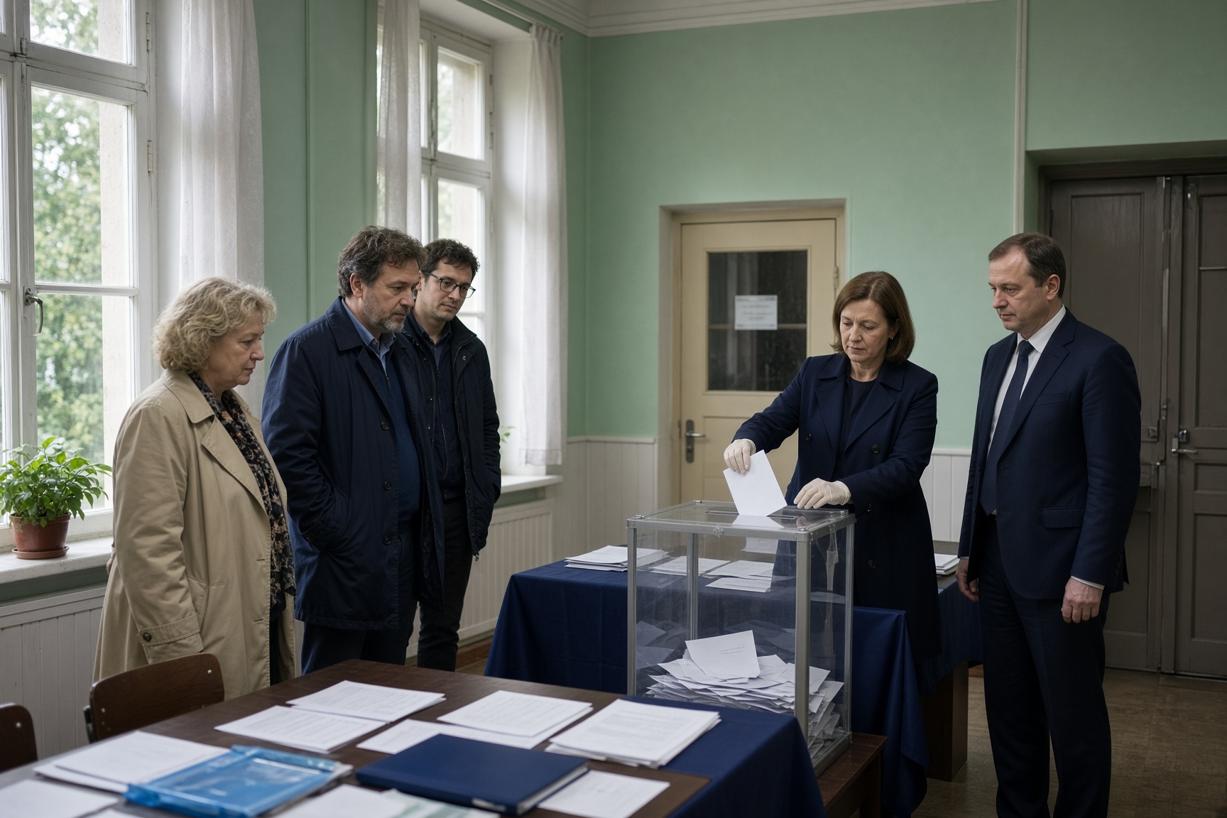 Des observateurs italiens aident la Russie à donner une apparence de légitimité électorale