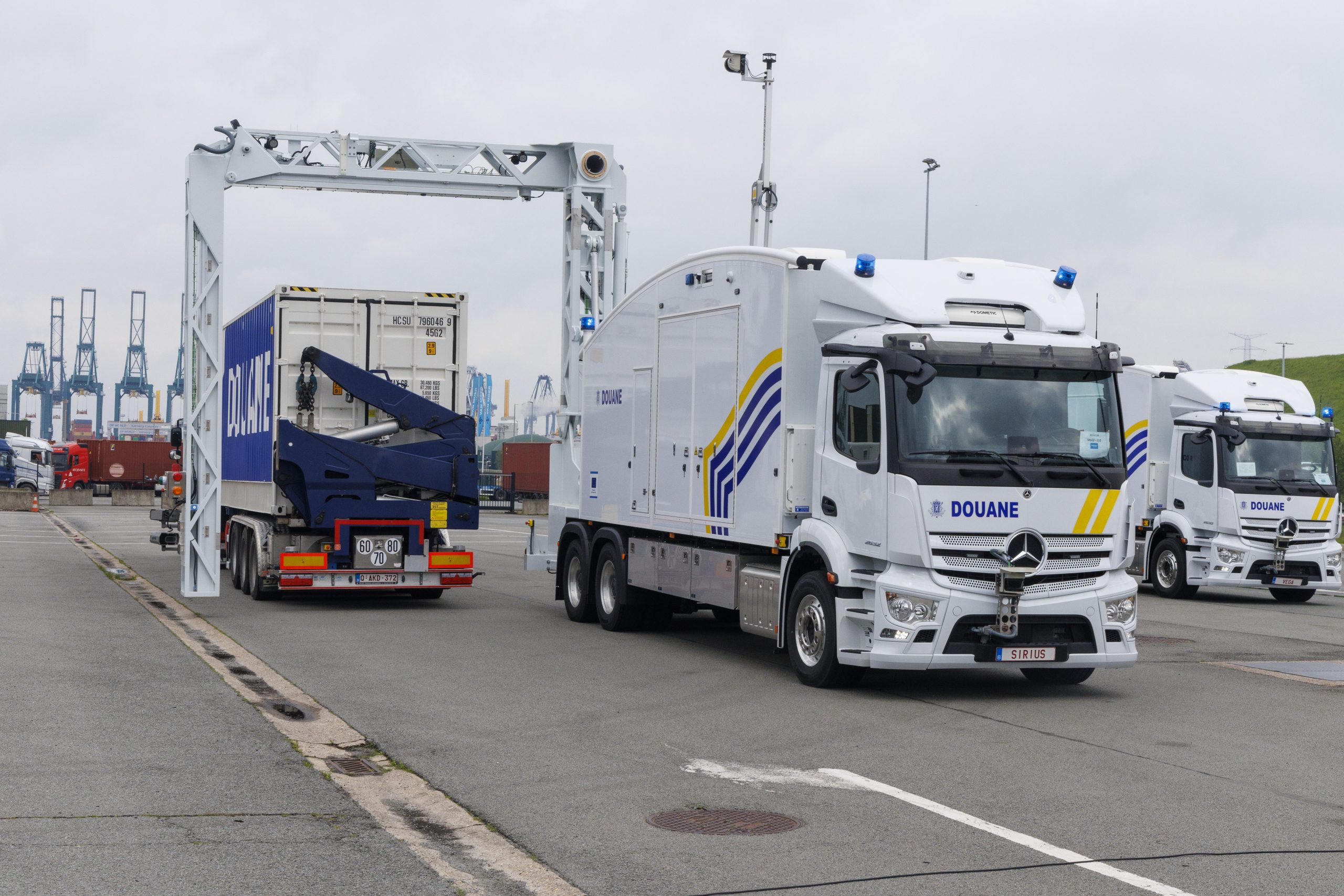 Des pannes opérationnelles persistent pour les scanners douaniers au port d'Anvers