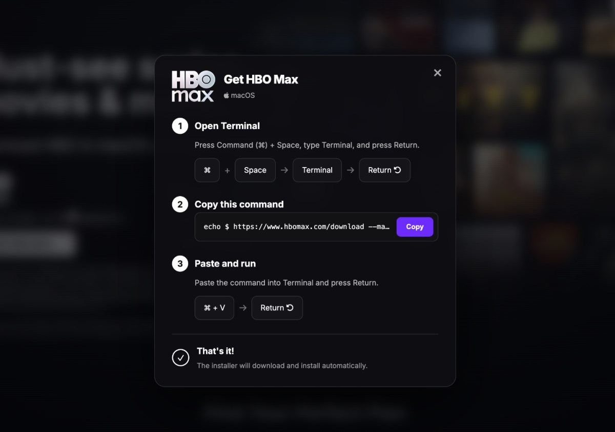 Des publicités HBO Max sur Reddit exposent les utilisateurs aux attaques de malware ClickFix