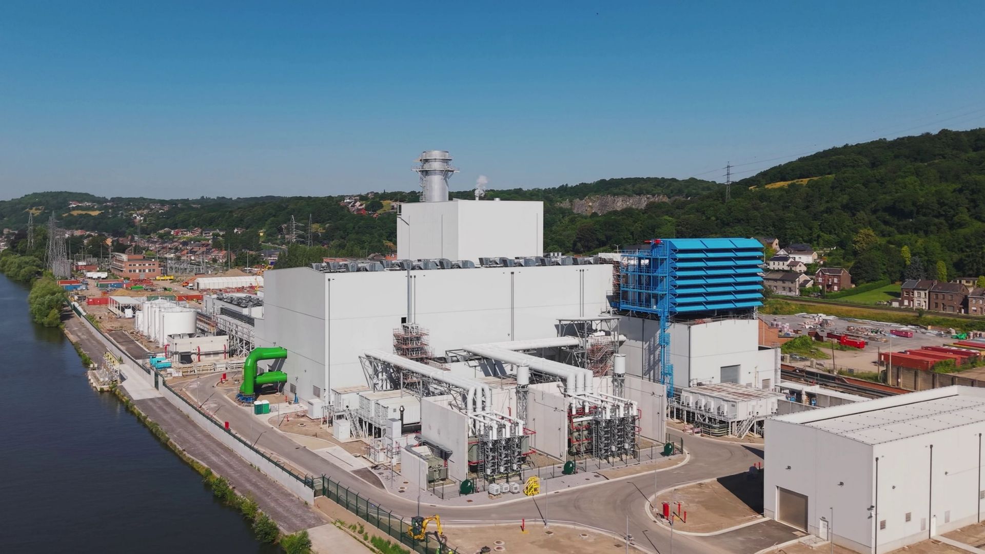 Engie inaugure une nouvelle centrale à gaz et à vapeur à Flémalle avec un investissement de 650 millions d'euros