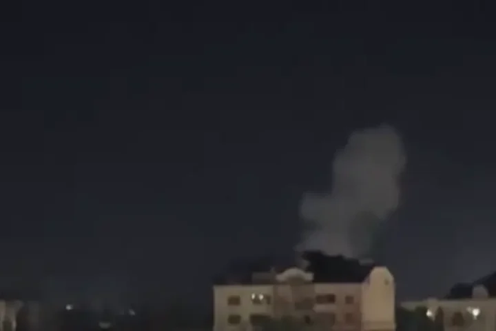 Explosions signal des attaques par drones au port de Makhachkala le 10 septembre