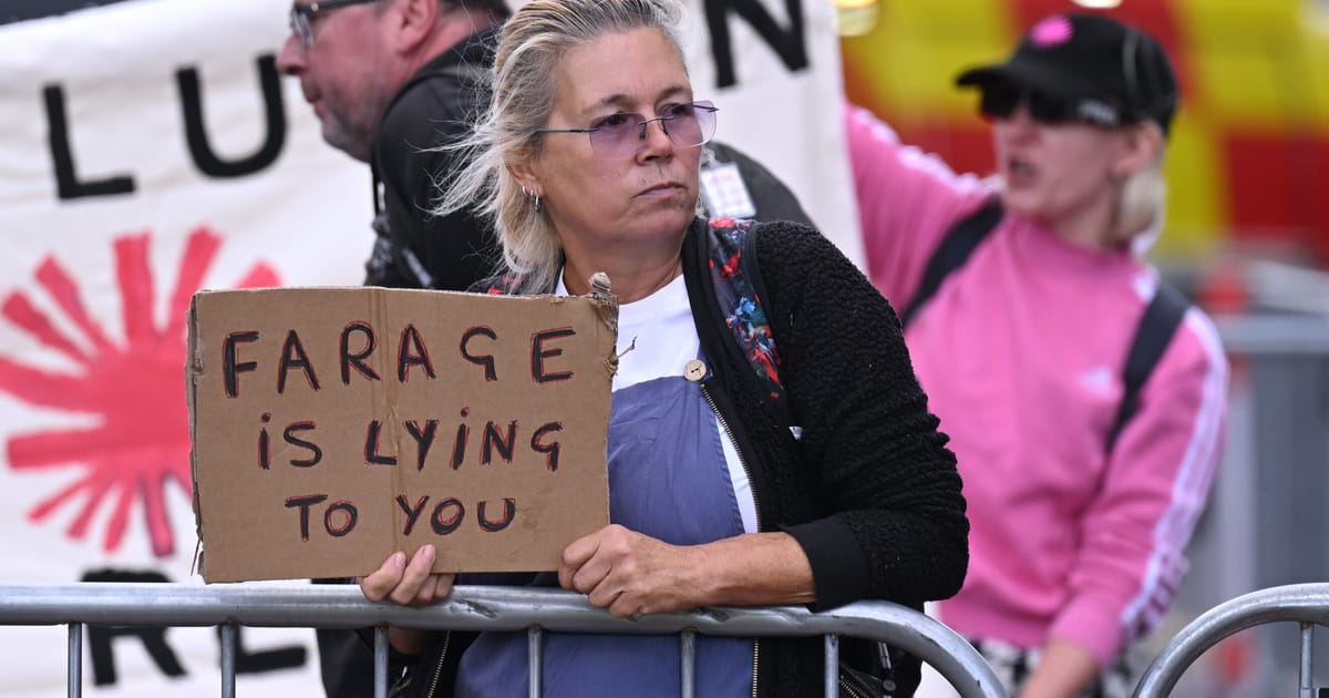 Farage se prépare à une action en justice concernant des dons controversés de 72 millions de livres en cryptomonnaies