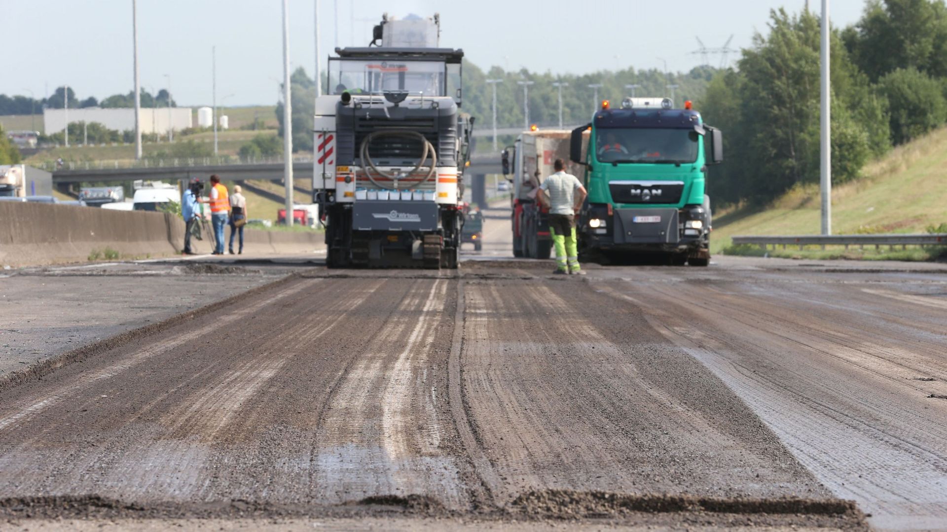 Fermetures nocturnes du ring bruxellois du 28 septembre au 3 octobre pour le renouvellement de l'asphalte