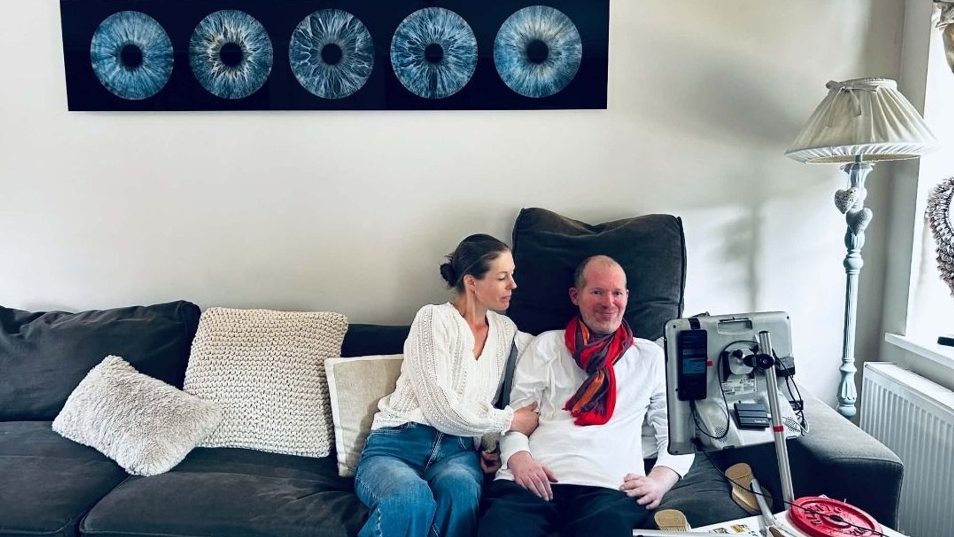 Gwenaël utilise la technologie de suivi oculaire pour lancer le site de soutien à la santé ‘Avantage Santé’