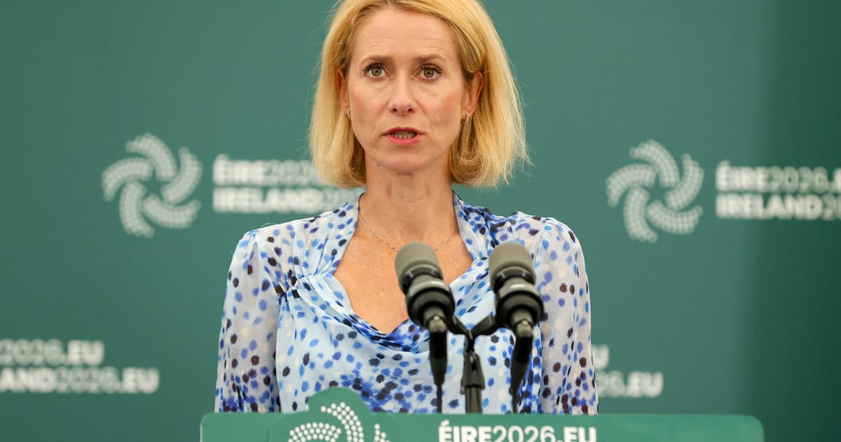 Kallas condamne l'attaque de drones à Leipzig comme du terrorisme d'État lors de la réunion des ministres des Affaires étrangères de l'UE
