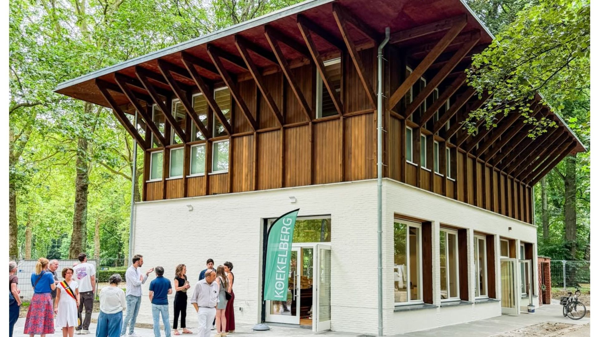 Koekelberg inaugure le pavillon Vanaudenhove rénové accessible au public