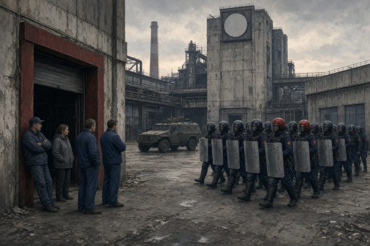 La Biélorussie entraîne ses forces de sécurité à faire face à des manifestations sur le lieu de travail