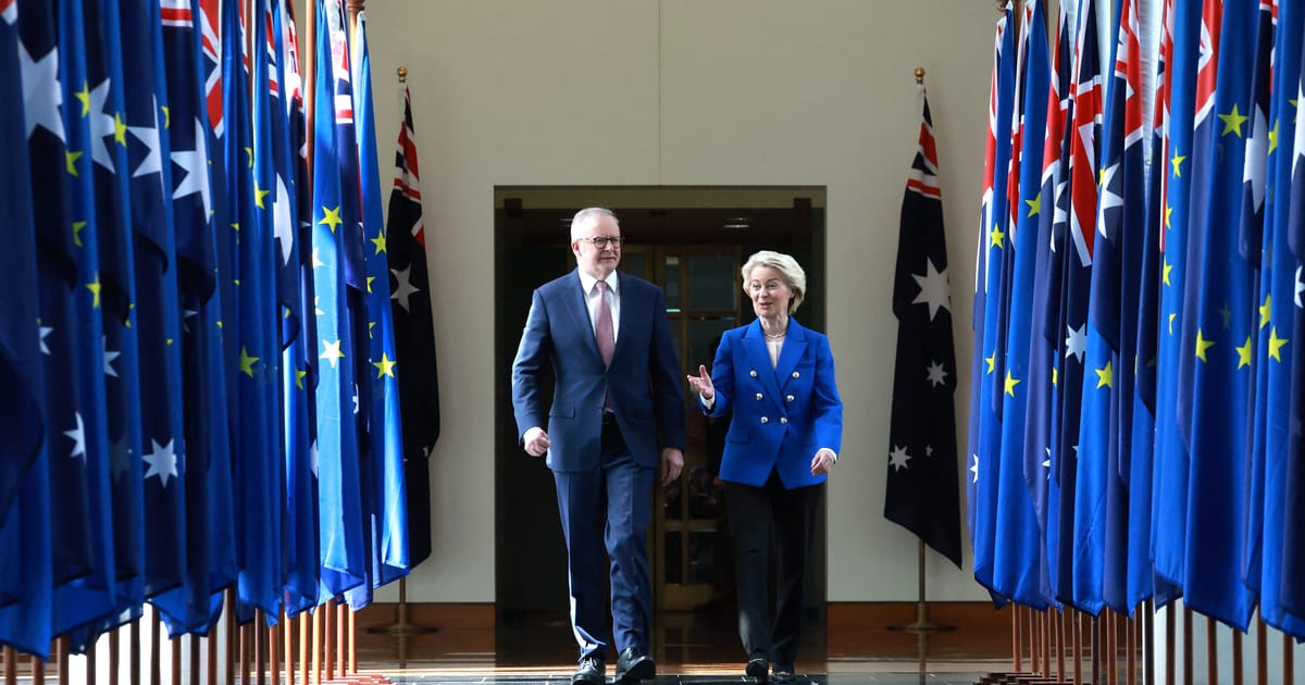La Commission européenne minimise les attentes concernant un éventuel élargissement du statut de membre associé à l'Australie.