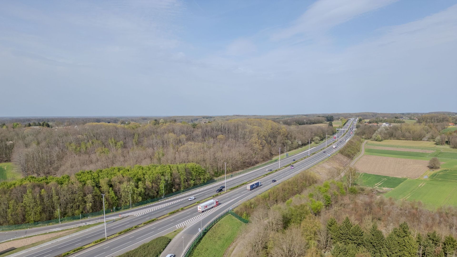 La construction de l'E411 reprend à Wavre et Rixensart, circulation adaptée jusqu'à fin novembre