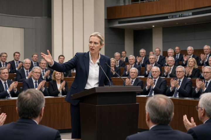 La dirigeante de l'AfD relie le carburant russe, la sécurité et le renouveau nucléaire dans un discours au Bundestag