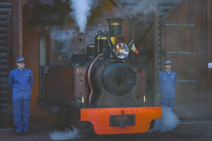 La locomotive à vapeur historique « Couillet 1318 » de 1900 revient en Belgique après restauration