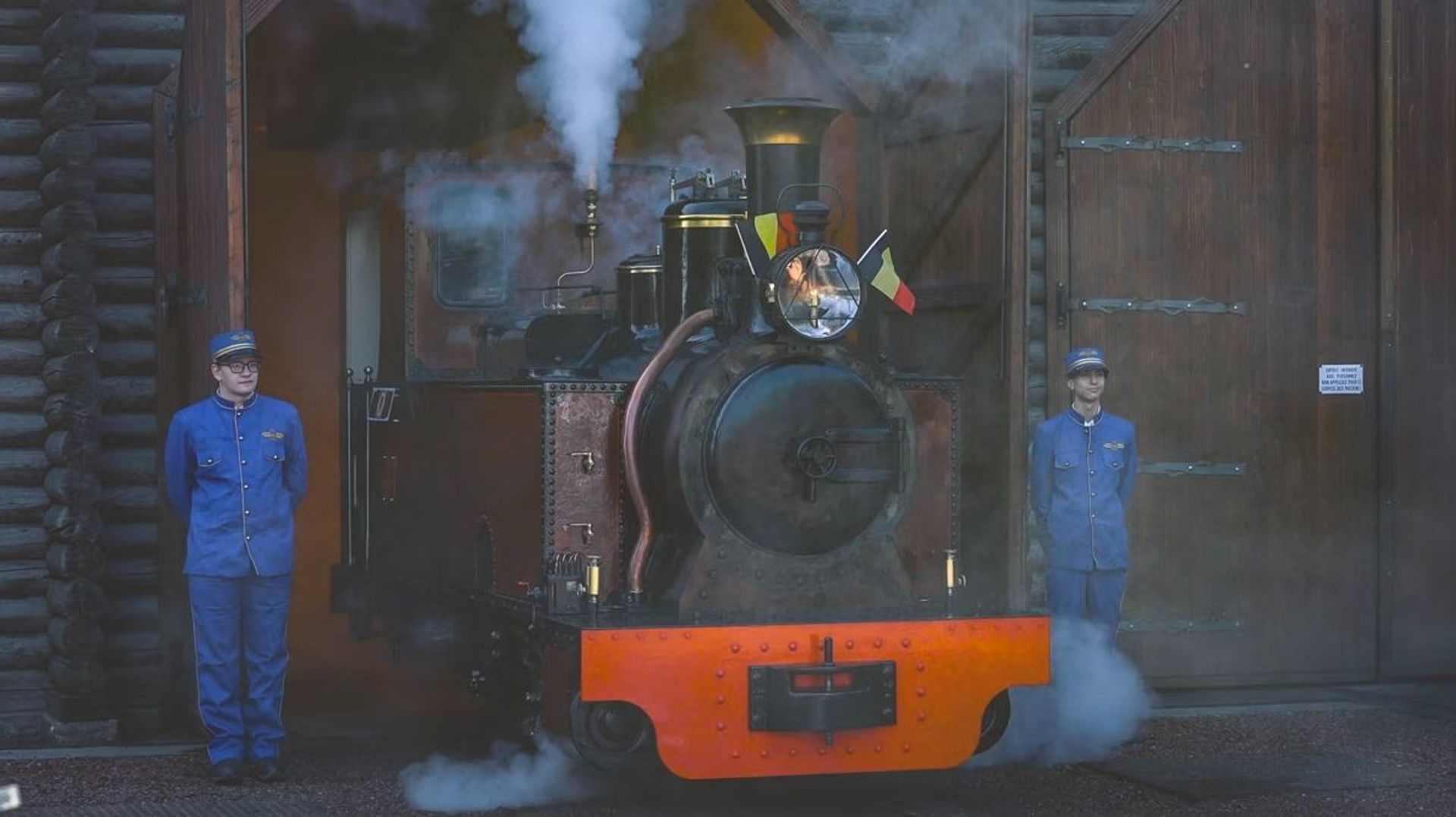 La locomotive à vapeur historique « Couillet 1318 » de 1900 revient en Belgique après restauration