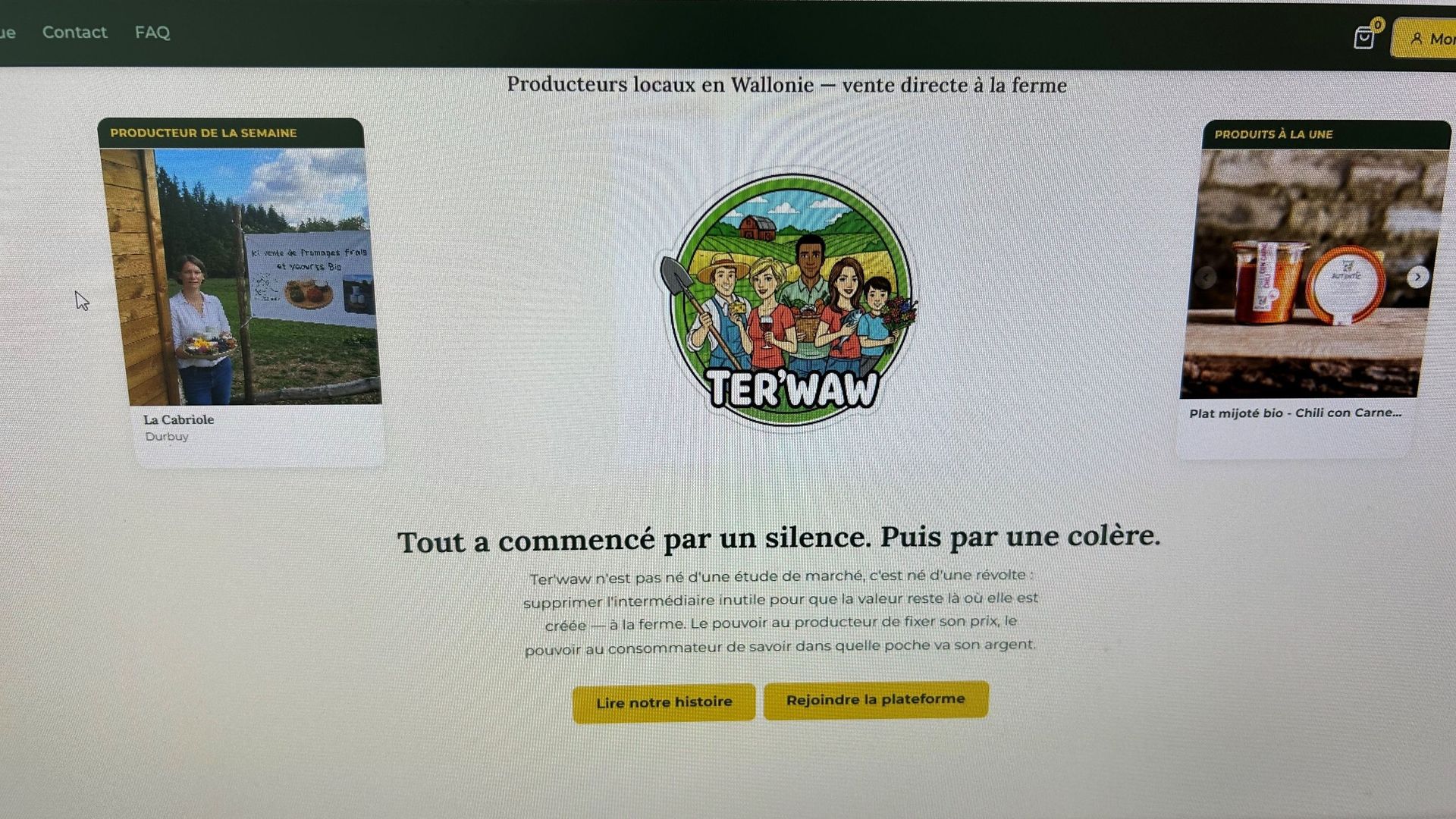 La plateforme « Terwaw » de Durbuy vise à connecter directement les agriculteurs et les consommateurs